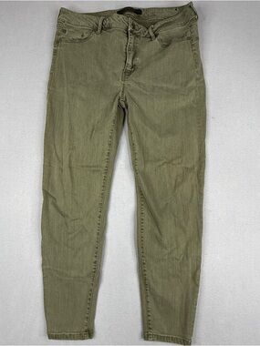 Liverpool Los Angeles HUGGER Ankle Jeans Olive Night Women’s 14/32